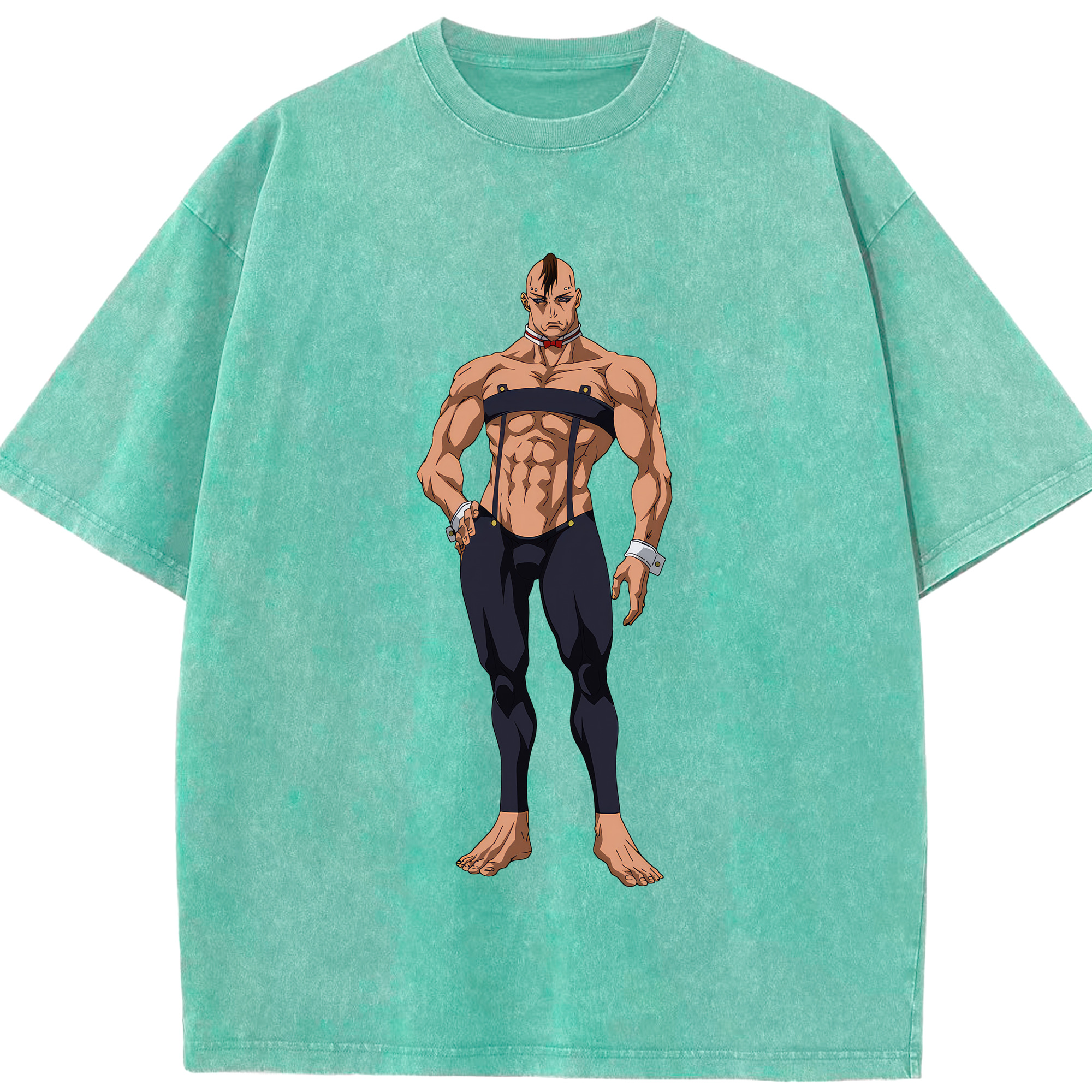 （画像用） 呪術廻戦 Jujutsu Kaisen 綿100% ヴィンテージ風 半袖Tシャツ（フロントプリント）